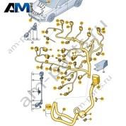 Жгут проводов для электромотора VAG 04E972627AC