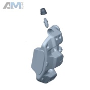 Суппорт тормозной задний правый Mercedes GLC Coupe 2016-2023 A2064238600