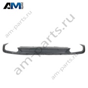 Спойлер заднего бампера twilight matt (сдвоенная труба слева/справа) Ауди А4 В9 (рестайлинг) 8W0807521SRP5