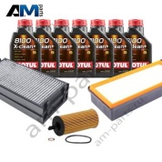 Комплект ТО-1/3 БМВ Х6 40dX с маслом Motul N57