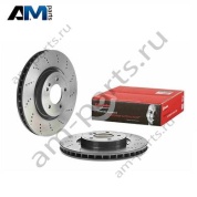 Задние тормозные диски 09.D763.11 BREMBO для Мерседес  W463 III AMG G63