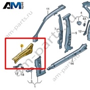 Лонжерон Volkswagen Jetta VII 2020-2024 17A810135