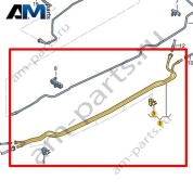 Комплект топливопроводов Volkswagen AMAROK 2017-2022 2H6201080B