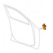 Петля водительской двери верхняя Mercedes S-class W222 A2227203901