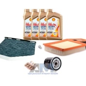 Комплект фильтров для ТО-2_4 Octavia A4 Tour 1.4 16V с маслом Shell 5W40