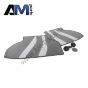 Комплект текстильных ковров задние BMW X6 (F16) (M Performance) 51472365223