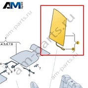 Нагревательный элемент спинки сиденья Volkswagen id3 2020-2024 10A963558