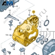 Картер коробки передач VAG 0AJ301103E