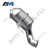 Выхлопная труба с нейтрализатором на Mercedes C200/C260 W205 (М264) A2641400000