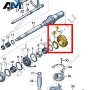 Свободно вращающаяся шестерня VAG 0CK311256N