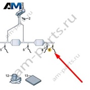Датчик частиц VAG 03N906261B