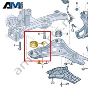 Сайлентблок Volkswagen id-Buzz 2023-2024 1N3407182