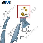 Направляющая Volkswagen id3 2020-2024 10A880429A