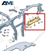 Распорка VAG 11C857296