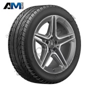 Литой диск передний R19 серый Mercedes S-class W223 A22340113007Y51