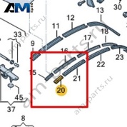 Уплотнитель Volkswagen T-Roc Cabrio 2020-2024 2GC871357
