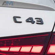 Эмблема крышки багажника C43 черная Mercedes C W206 (2021-2024) A2068175100
