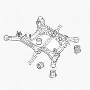 Оригинальный подрамник Audi A8 (D4) 4H0505235T