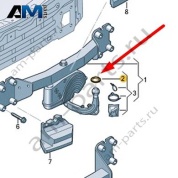 Кольцо Audi Q7 (4M) 2016-2024 4M0803972