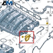 Электромагнитный клапан VAG 06H906283F