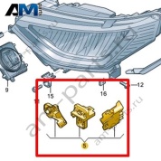 Ремонтный комплект корпуса фары Volkswagen id-Buzz 2023-2024 1T3941225