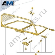 Ветрозащитный экран Volkswagen T-Roc Cabrio 2020-2024 2GC862951A
