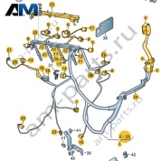Жгут проводов для электромотора VAG 03L971612AA