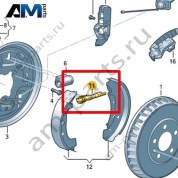 Шток Volkswagen id3 2020-2024 1EA609820