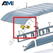 Накладка Volkswagen Crafter 2012-2016 2E1817867A