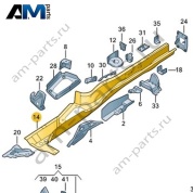 Лонжерон Volkswagen T-Roc Cabrio 2020-2024 2GC803506