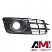Оригинальная решетка ПТФ правая черная матовая Audi A7 (4G) 4G8807648AZDE