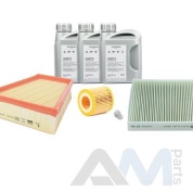 Оригинальный комплект ТО-1/3 Skoda Fabia 1.2 MPI (масло LL3 с допуском 504/507)