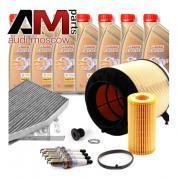 Набор ТО-2_4 для Ауди А4 (В8) рестайлинг 3.0TFSI (272 л.с.) с маслом Castrol 5W30 (504_507)