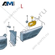 Уплотнитель заднего левого фонаря 5HG945395 для Volkswagen Golf 8 2019-2026