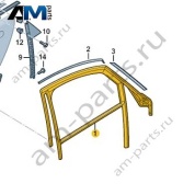 Направляющая стекла Audi A8 (D4) 2014-2017 4H4839432
