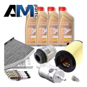 Набор для ТО-4 Volkswagen Caddy 1.2 TSI 86/105 л.с. (масло Castrol LL3 5W30 504/507)