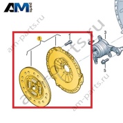 Комплект сцепления (диск/корзина) VAG 03L141018FX