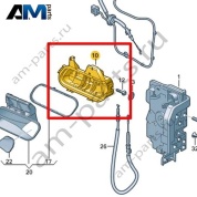Корпус ручки VAG 11B837811G