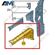 Лонжерон Volkswagen T-Roc Cabrio 2020-2024 2GC810135