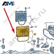Держатель Audi Q7 (4M) 2016-2024 4M0941614