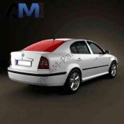 Заднее стекло с обогревом Октавия А4 (Tour) 1U6845051K