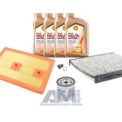 Комплект фильтров для ТО-1_3 Skoda Octavia A7 1.4TSI с маслом Shell 0W30