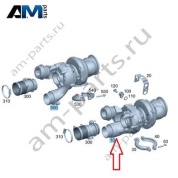 Турбокомпрессор справа для Mercedes W465 AMG G63 (M177) A1770905702