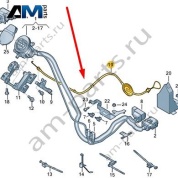 Механизм аварийной разблокировки Audi A6 (C8) 2019-2024 4K0915491