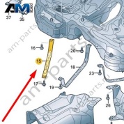 Хомут Audi A6 (C8) 2019-2024 4K0201654D