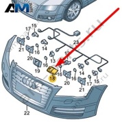 Крепежный элемент Audi A7 (4G) 2015-2018 4G8919268L