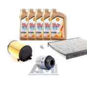 Комплект фильтров для ТО-1/3 Yeti 1.6MPI с маслом Shell 5W40