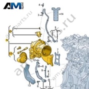 Турбонагнетатель VAG 06Q145701C