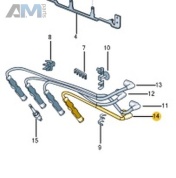 Комплект проводов высокого напряжения VAG 032905409B