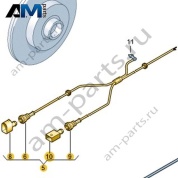Жгут проводов датчика частоты вращения Volkswagen AMAROK 2017-2022 2H3927903D